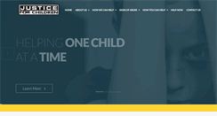 Desktop Screenshot of justiceforchildren.org